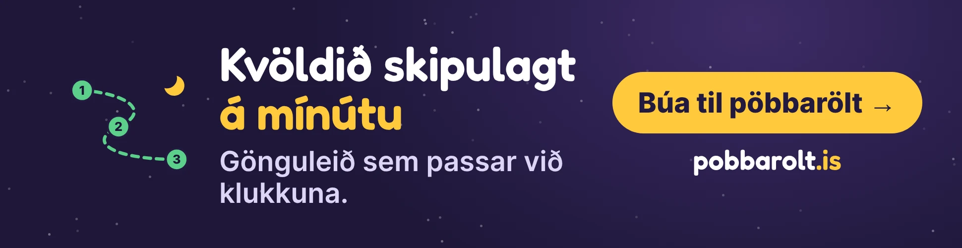 Pöbbarölt á perks.is: Kvöldið skipulagt á mínútu. Gönguleið sem passar við klukkuna.